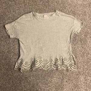 Anthropologie 9-H15 STCL Striped Shirt